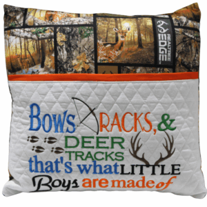 Boy Hunting Reading Pillow