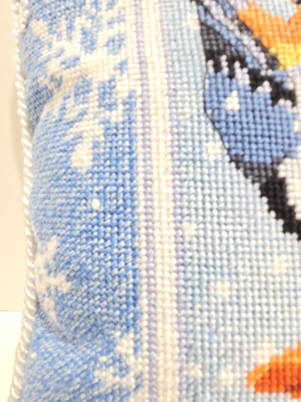 Snowman Needlepoint Pillow - Image 5