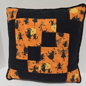 Halloween Patchwork Pillow