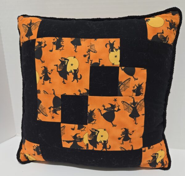Halloween Patchwork Pillow