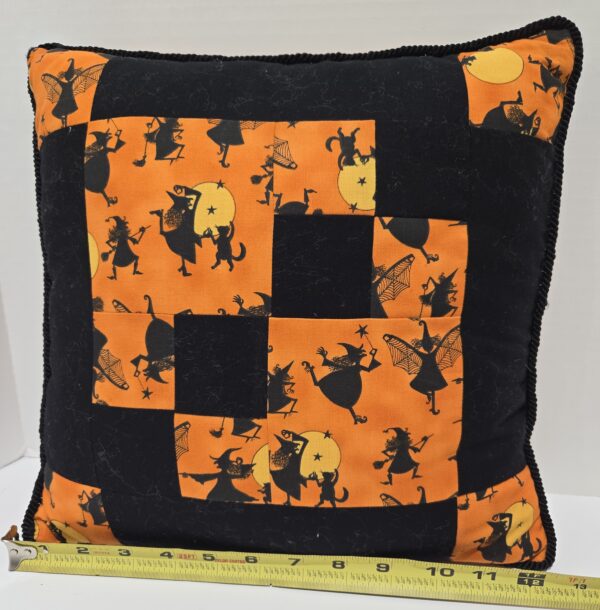Halloween Patchwork Pillow - Image 2