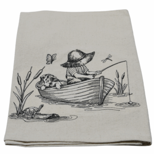 Boy Fishing Towel