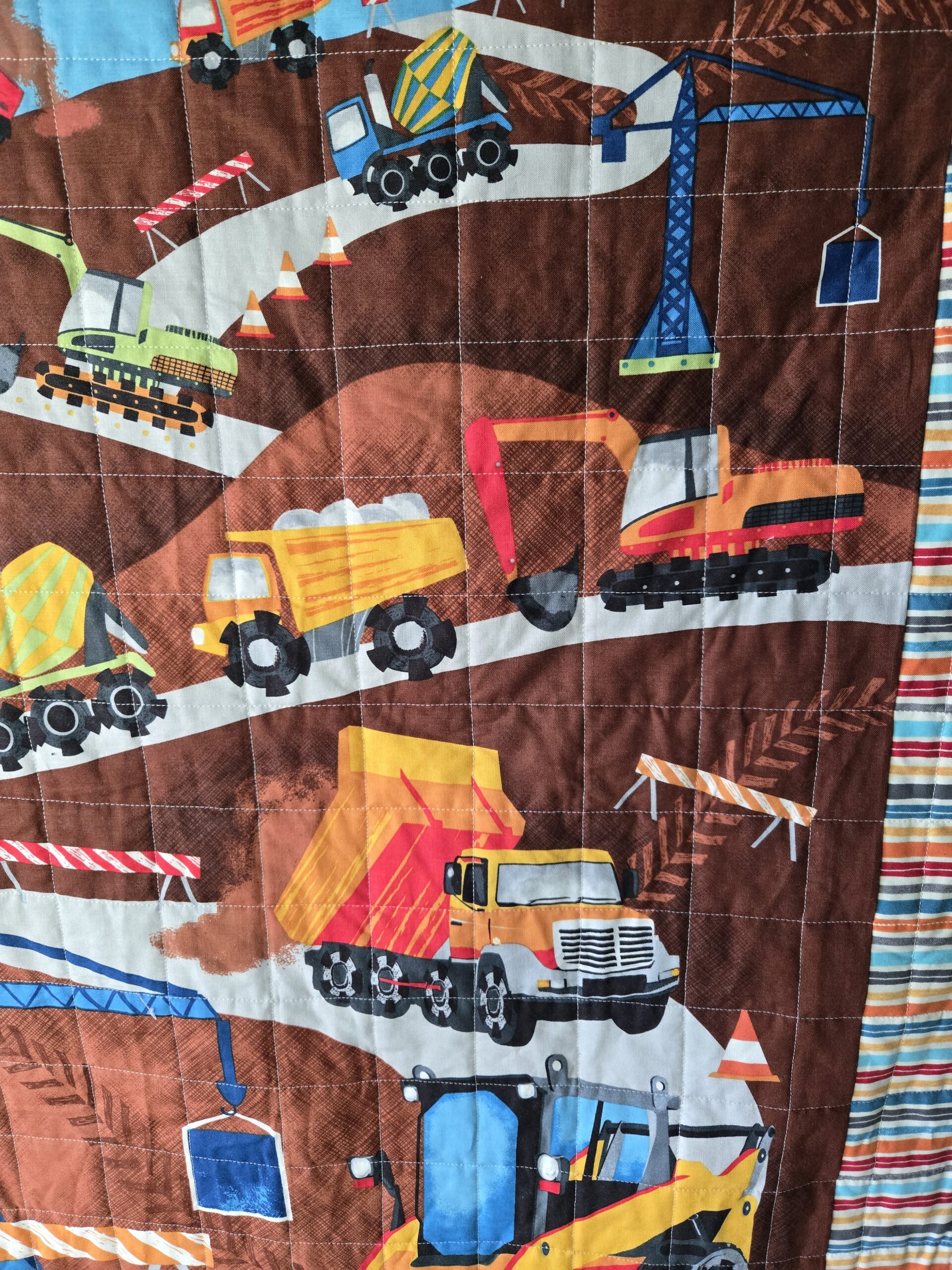Construction Baby Quilt - Image 3